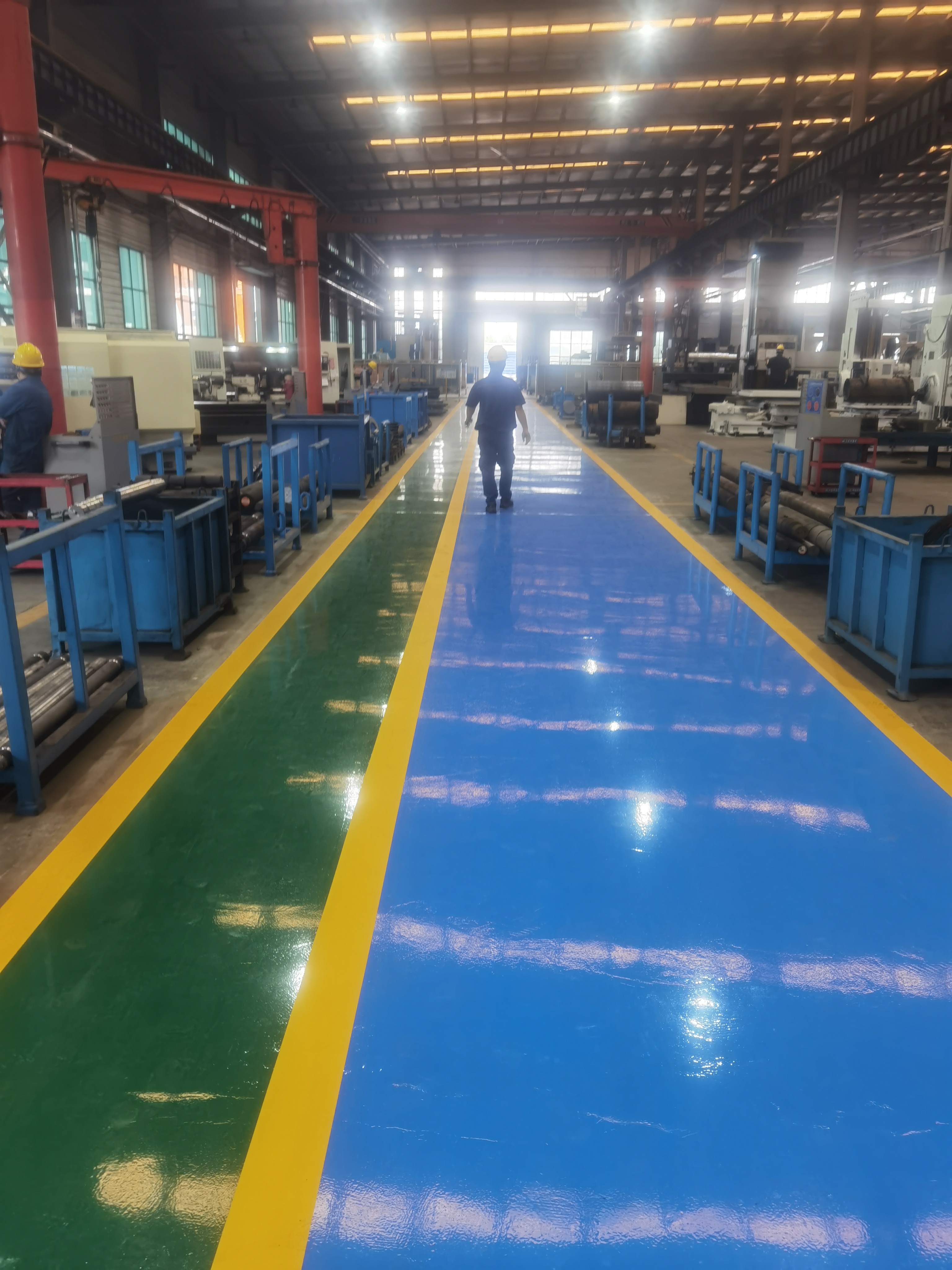 机械车间环氧地坪